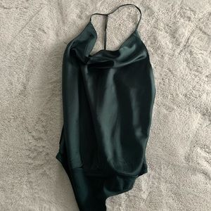 Abercrombie & Fitch Cowl Neck Bodysuit